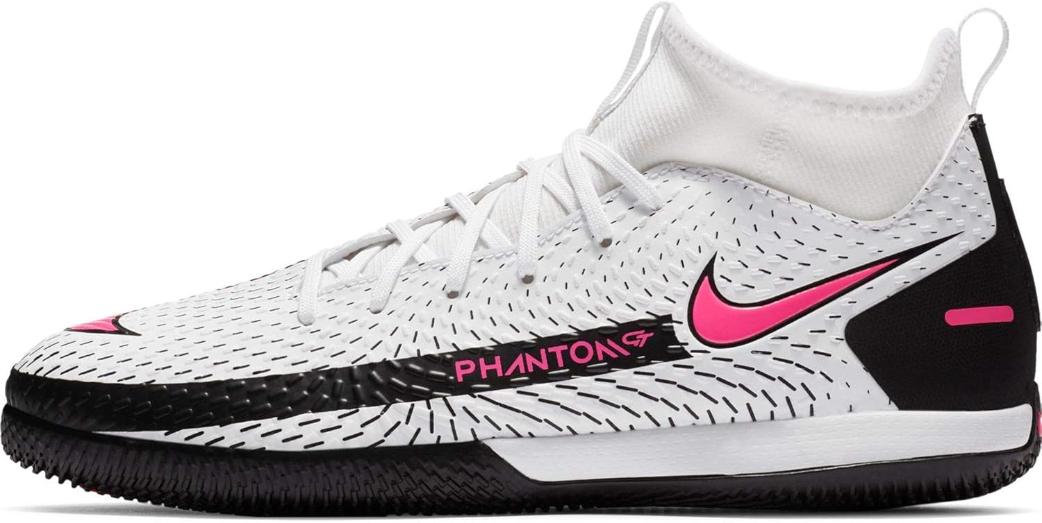 Футбольные кроссовки Nike унисекс, белый/черный/розовый
Футбольные кроссовки Nike унисекс, белый/черный/розовый