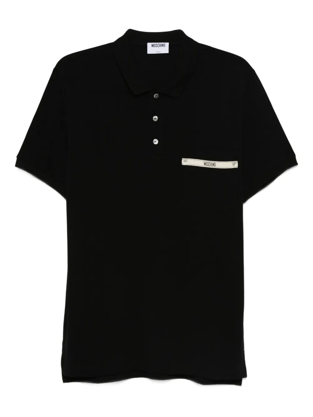 Рубашка поло с логотипом Moschino, черный
Рубашка поло с логотипом Moschino, черный