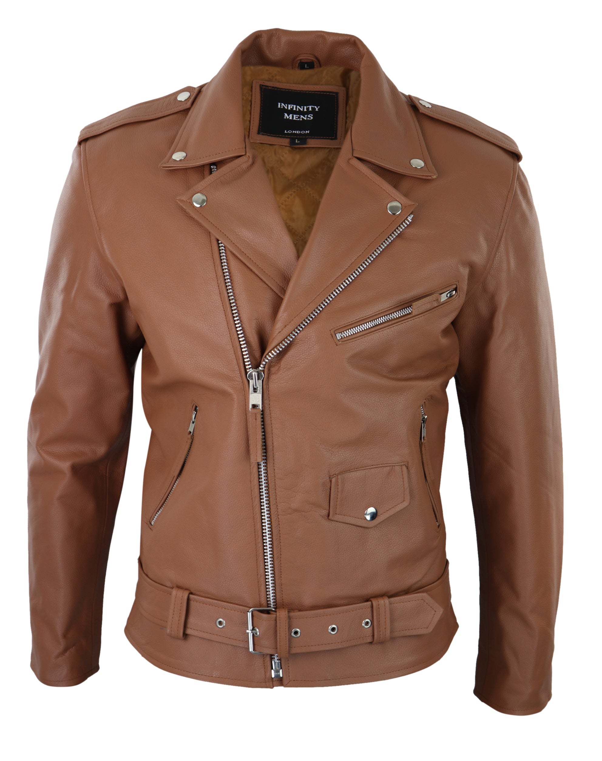 Мотоциклетная куртка из коровьей кожи с перекрестной молнией TruClothing, цвет tan, Бежевый, Мотоциклетная куртка из коровьей кожи с перекрестной молнией TruClothing, цвет tan
Мотоциклетная куртка из коровьей кожи с перекрестной молнией TruClothing, цвет tan, Бежевый, Мотоциклетная куртка из коровьей кожи с перекрестной молнией TruClothing, цвет tan