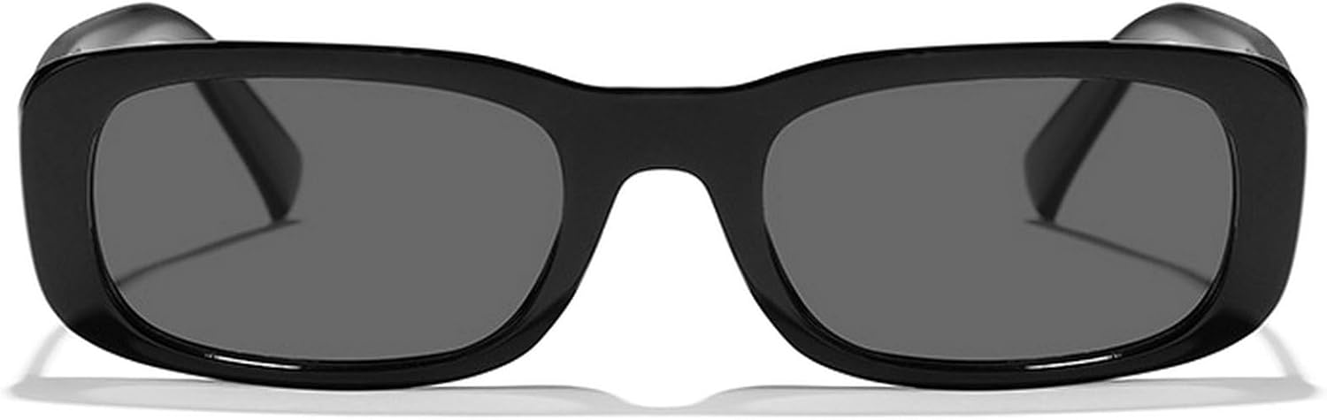 Ретро прямоугольные солнцезащитные очки для женщин, винтажные коричневые квадратные солнцезащитные очки, модные очки с защитой от УФ-излучения UV400 для мужчин, модные панк-солнцезащитные очки mincl, Black
Ретро прямоугольные солнцезащитные очки для женщин, винтажные коричневые квадратные солнцезащитные очки, модные очки с защитой от УФ-излучения UV400 для мужчин, модные панк-солнцезащитные очки mincl, Black