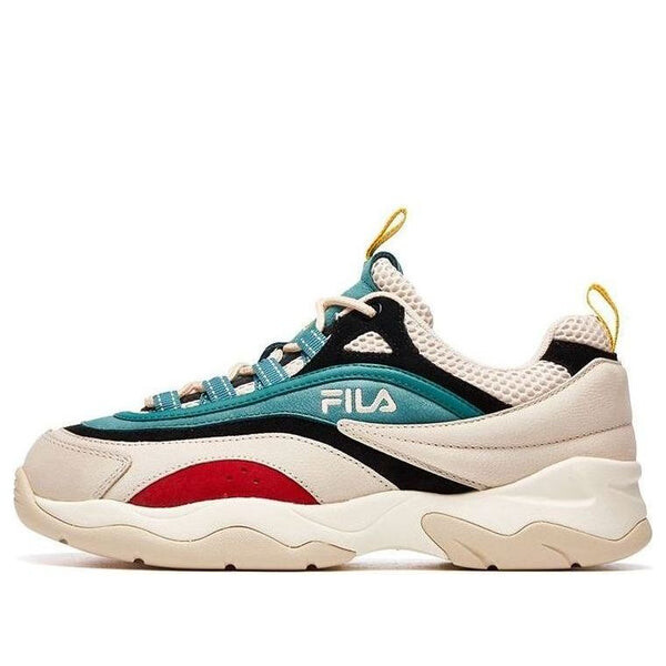 Кроссовки fila ray classic sport shoes green/white/red Fila Fusion, белый 
Кроссовки fila ray classic sport shoes green/white/red Fila Fusion, белый