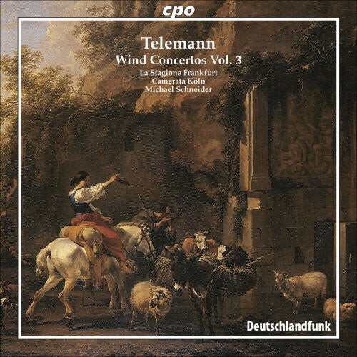 CD диск Telemann / Schneider / Stagione Frankfurt / Koln: Wind Concertos 3
CD диск Telemann / Schneider / Stagione Frankfurt / Koln: Wind Concertos 3