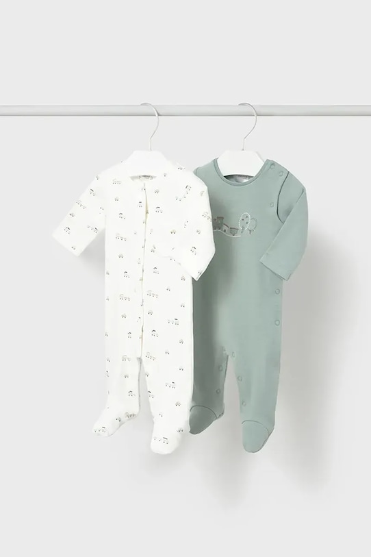 2 хлопковых детских комбинезона Mayoral Newborn, синий
2 хлопковых детских комбинезона Mayoral Newborn, синий