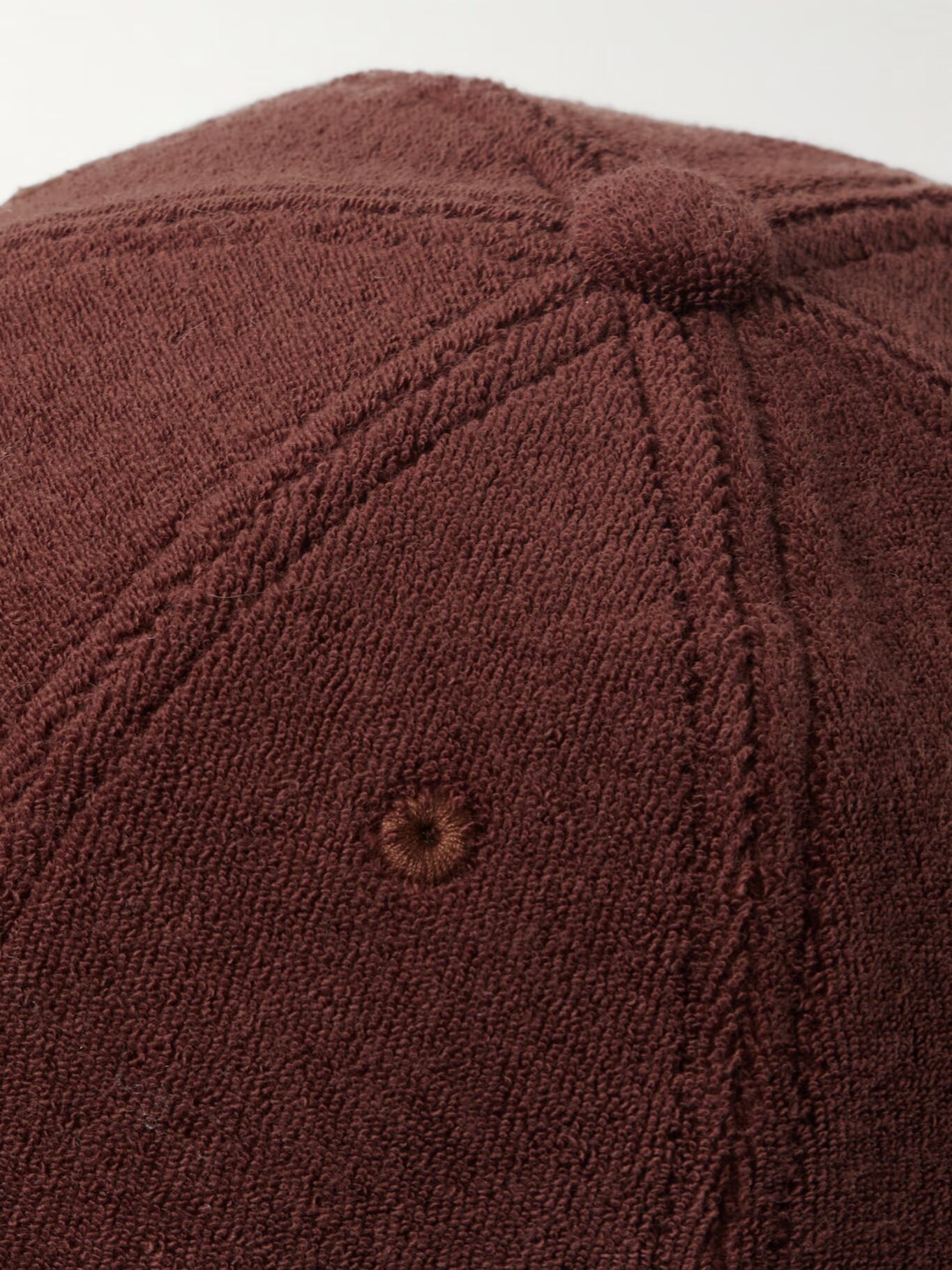 Бейсболка из хлопчатобумажной махровой ткани MR P., коричневый 
Бейсболка из хлопчатобумажной махровой ткани MR P., коричневый