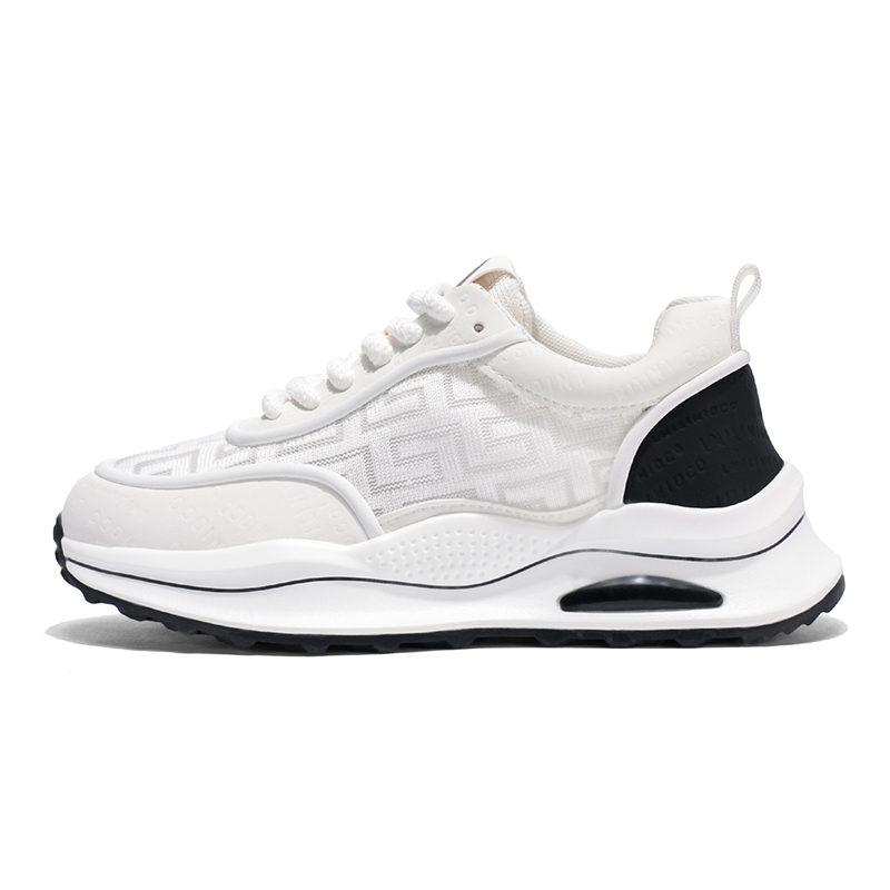 Низкие повседневные кроссовки с амортизацией и воздухопроницаемостью для мужчин TELENT, White Black
Низкие повседневные кроссовки с амортизацией и воздухопроницаемостью для мужчин TELENT, White Black