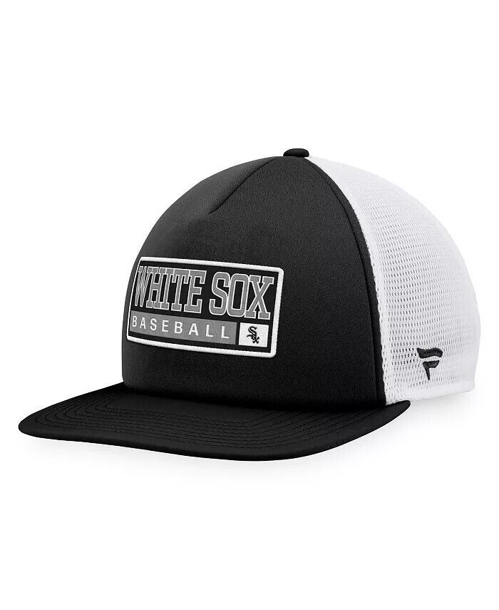 Мужская черная, белая кепка Chicago White Sox из пеноматериала Trucker Snapback Majestic
Мужская черная, белая кепка Chicago White Sox из пеноматериала Trucker Snapback Majestic