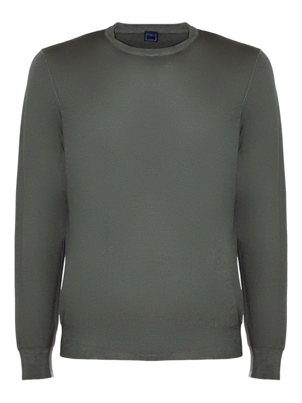 Свитер с круглым вырезом и ребристой отделкой Fedeli, зеленый
Свитер с круглым вырезом и ребристой отделкой Fedeli, зеленый