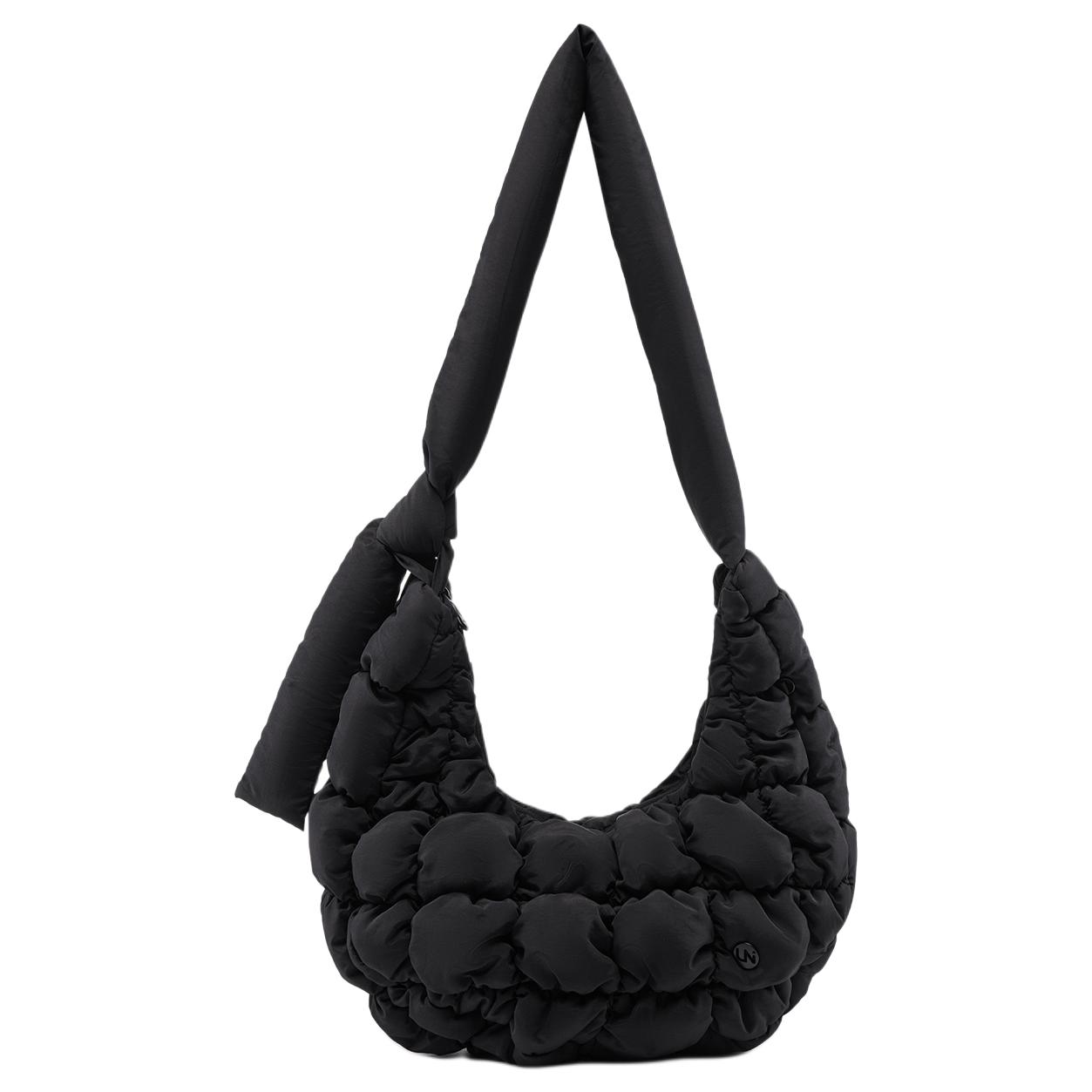 LINING Нейлоновая наплечная сумка через плечо унисекс базовая черная, Basic Black