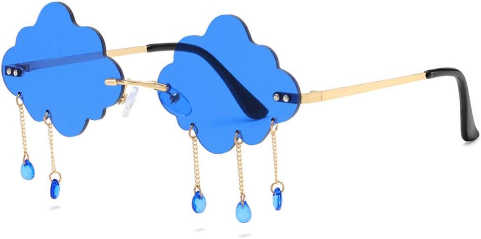 Солнцезащитные очки LASPOR в стиле ретро без оправы для женщин и мужчин, винтажные металлические очки без оправы с подвеской в виде падающих кристаллов и защитой от УФ-излучения UV400, Dark Blue
Солнцезащитные очки LASPOR в стиле ретро без оправы для женщин и мужчин, винтажные металлические очки без оправы с подвеской в виде падающих кристаллов и защитой от УФ-излучения UV400, Dark Blue