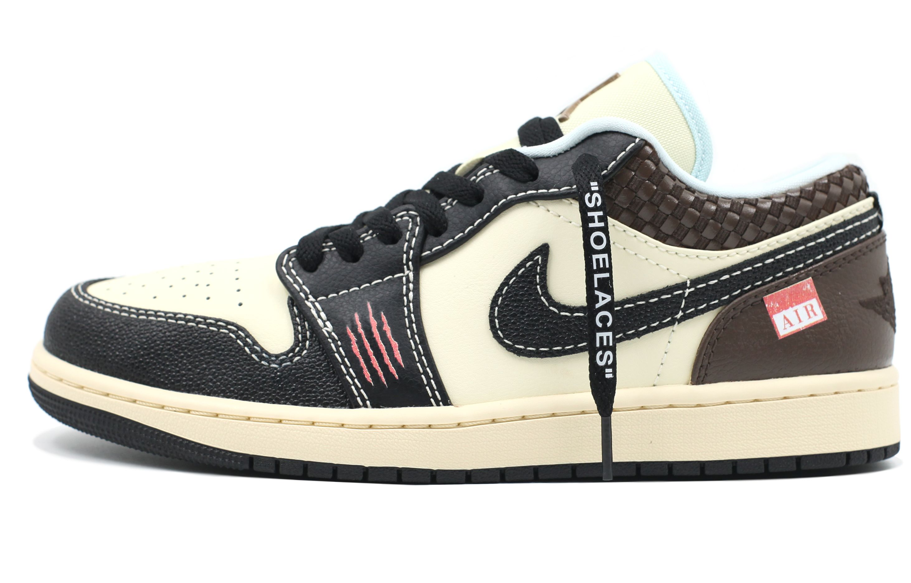 Jordan Баскетбольные кроссовки Air 1LOW SE с амортизацией, противоскользящие и износостойкие, низкие, винтажные, мужские, черно-коричневые
Jordan Баскетбольные кроссовки Air 1LOW SE с амортизацией, противоскользящие и износостойкие, низкие, винтажные, мужские, черно-коричневые