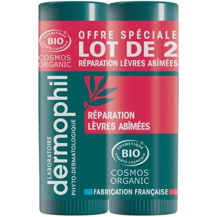 Восстанавливающая губная помада Indien Repair Organic 4 г - упаковка из 2 шт. Dermophil
Восстанавливающая губная помада Indien Repair Organic 4 г - упаковка из 2 шт. Dermophil