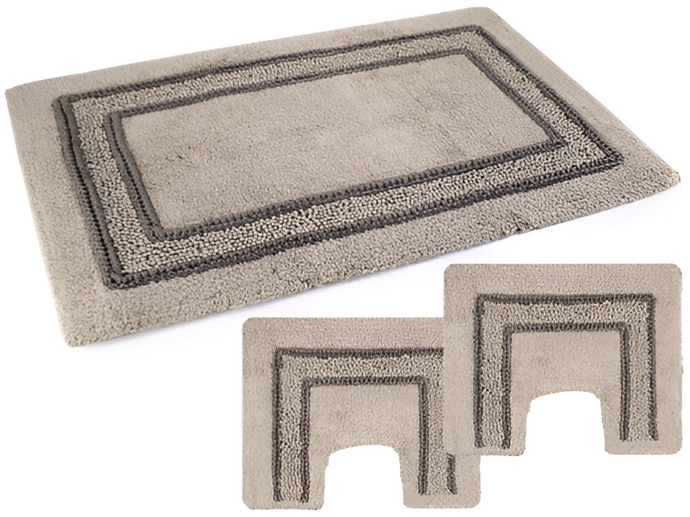 Набор ковриков для ванной комнаты PHP Home Philosophy Melissa Non-slip Footrests, 3 предмета, серовато-коричневый
Набор ковриков для ванной комнаты PHP Home Philosophy Melissa Non-slip Footrests, 3 предмета, серовато-коричневый