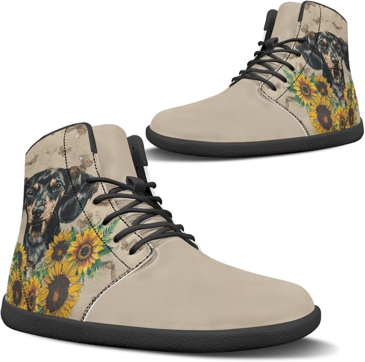 Высокие кроссовки с животным принтом для мужчин, с широкой носочной частью, шнуровкой, противоскользящие, для тренировок и бега Xixirimido, Dachshund Sunflower
Высокие кроссовки с животным принтом для мужчин, с широкой носочной частью, шнуровкой, противоскользящие, для тренировок и бега Xixirimido, Dachshund Sunflower