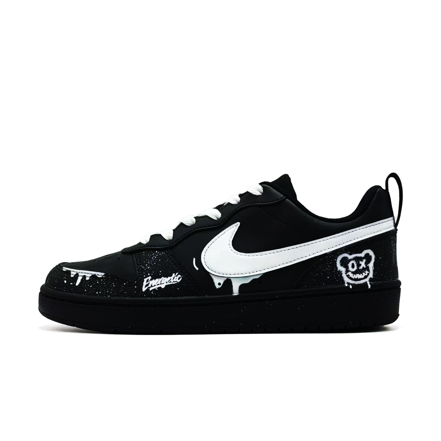 Nike Court Borough нескользящие устойчивые к истиранию низкие детские скейтбординг кроссовки black white для подростков
Nike Court Borough нескользящие устойчивые к истиранию низкие детские скейтбординг кроссовки black white для подростков