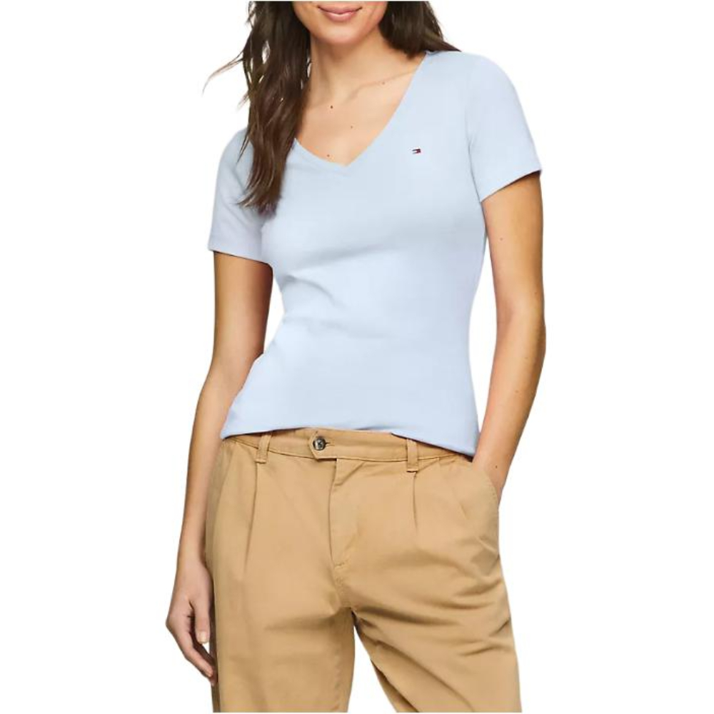 Футболка Tommy Hilfiger Regular Women's, светло-синий
Футболка Tommy Hilfiger Regular Women's, светло-синий