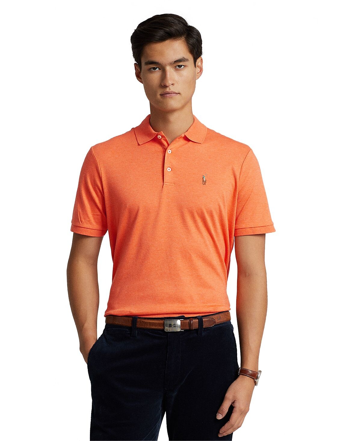 Мужская футболка-поло классического кроя из мягкого хлопка Polo Ralph Lauren, мульти
Мужская футболка-поло классического кроя из мягкого хлопка Polo Ralph Lauren, мульти