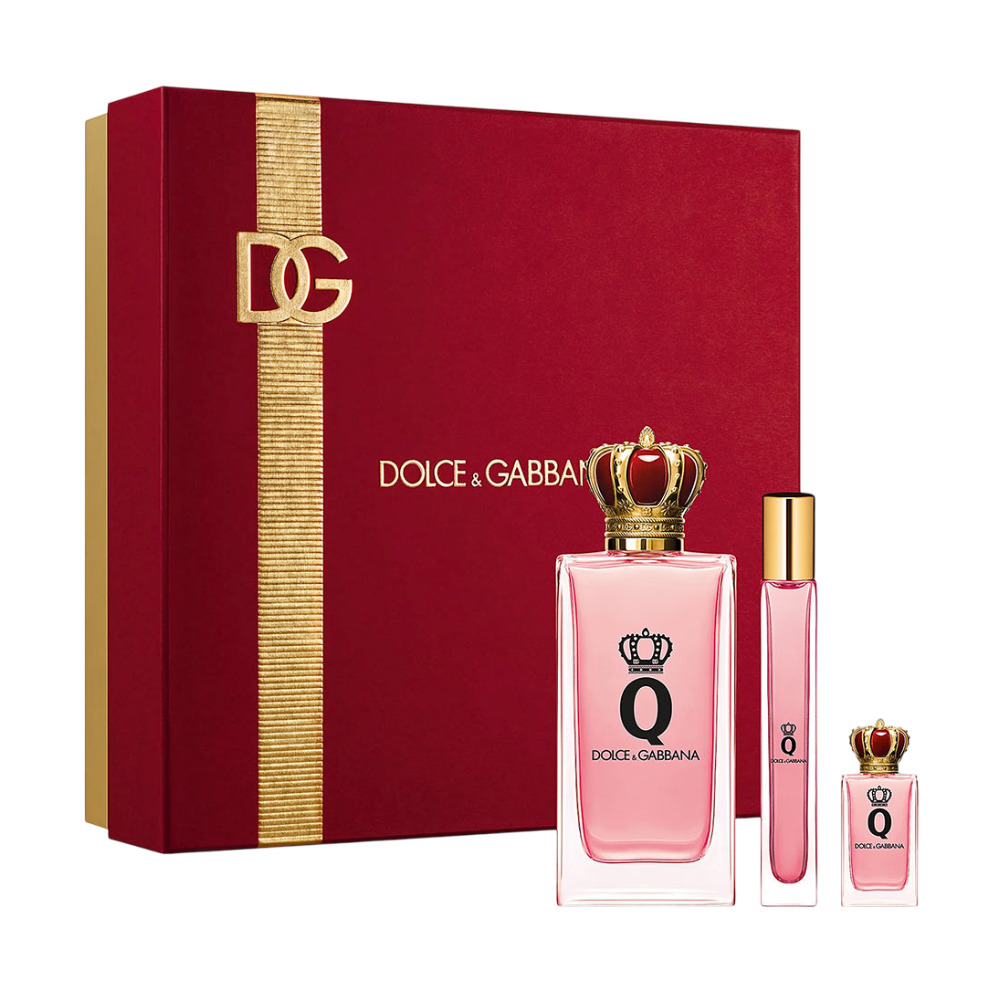 Набор парфюмерной воды Dolce & Gabbana Q, 3 предмета
Набор парфюмерной воды Dolce & Gabbana Q, 3 предмета