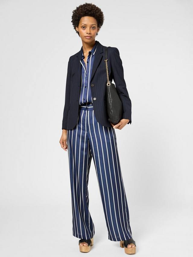 Брюки в полоску от laly Gerard Darel, темно-синий
Брюки в полоску от laly Gerard Darel, темно-синий