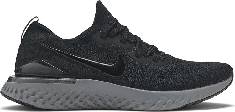 Кроссовки Nike Epic React Flyknit 2 'Black Anthracite', черный 
Кроссовки Nike Epic React Flyknit 2 'Black Anthracite', черный