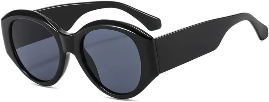 Ретро-модные солнцезащитные очки большого размера для женщин и мужчин, классический винтажный стиль, защита от УФ-излучения UV400, для активного отдыха VFDHN, Black
Ретро-модные солнцезащитные очки большого размера для женщин и мужчин, классический винтажный стиль, защита от УФ-излучения UV400, для активного отдыха VFDHN, Black