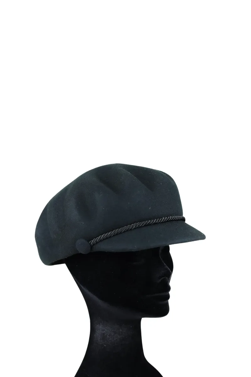 COLLEZIONE ALESSANDRO Фетровая шляпа "Рим" (1 штука), из мягкой шерсти, производство Италия, черный 
COLLEZIONE ALESSANDRO Фетровая шляпа "Рим" (1 штука), из мягкой шерсти, производство Италия, черный