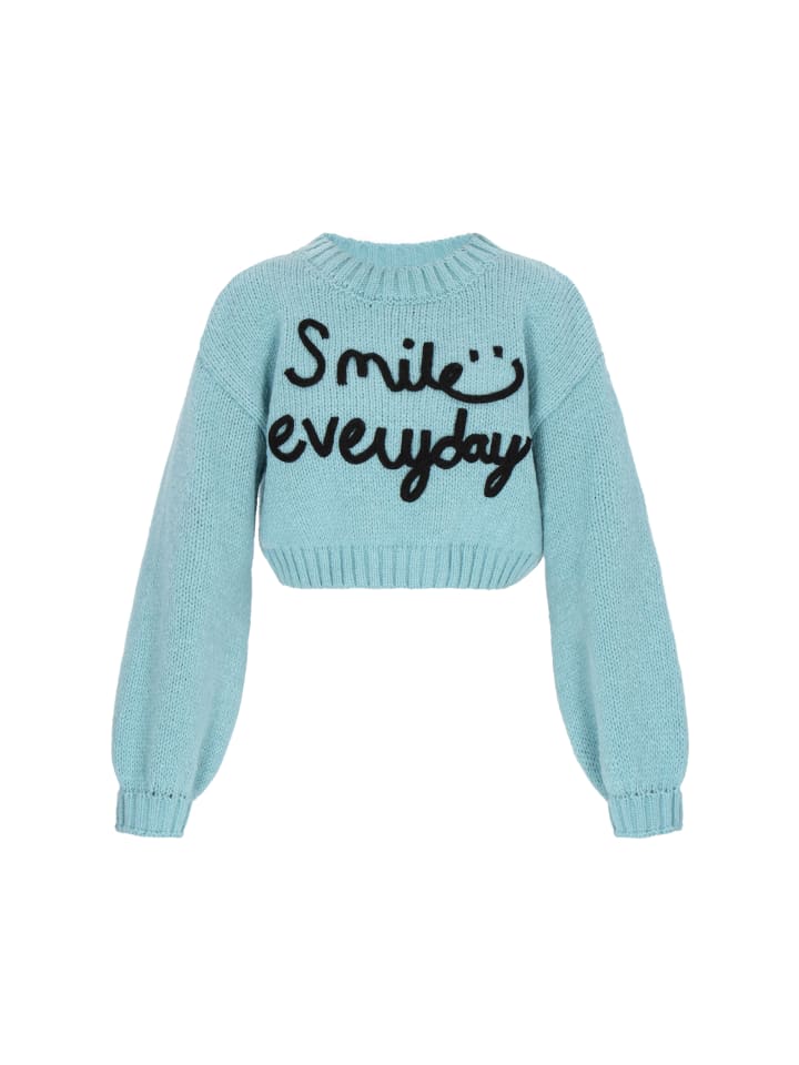 Женский свитер бирюзового цвета myMo
Женский свитер бирюзового цвета myMo