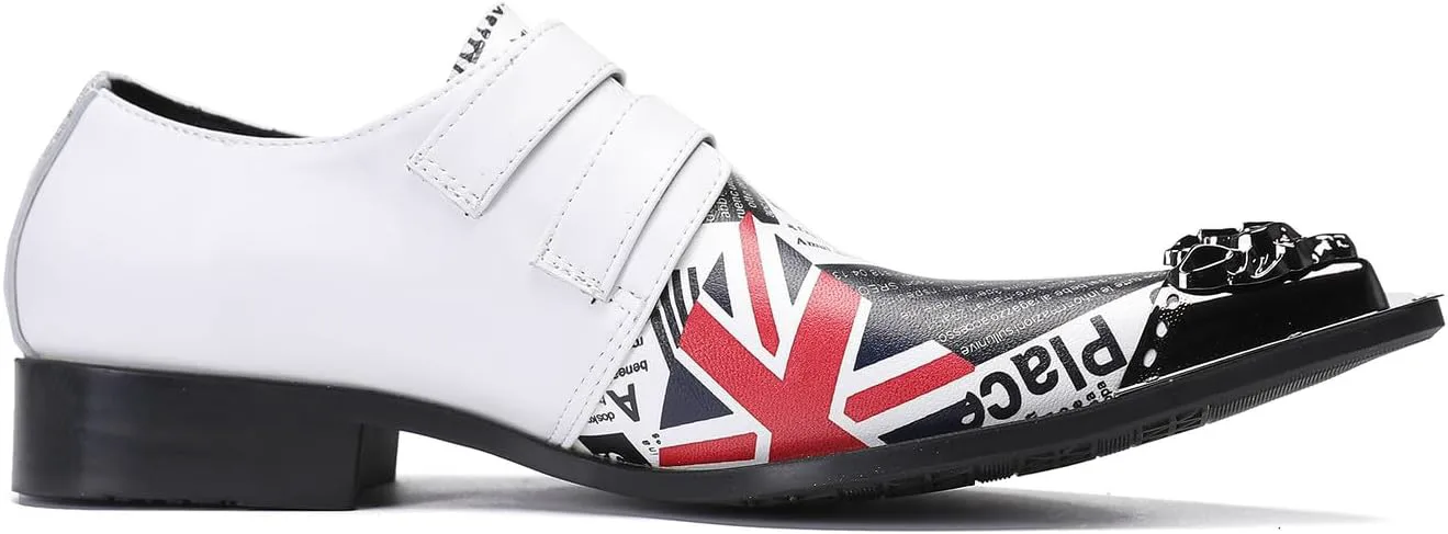 Мужские лоферы Santimon, повседневные, для вечеринки, кожаные с металлическим носком, без шнурков, стиль вестерн, свадебные, модные, на выпускной, с пряжкой, для мальчиков, белый
Мужские лоферы Santimon, повседневные, для вечеринки, кожаные с металлическим носком, без шнурков, стиль вестерн, свадебные, модные, на выпускной, с пряжкой, для мальчиков, белый