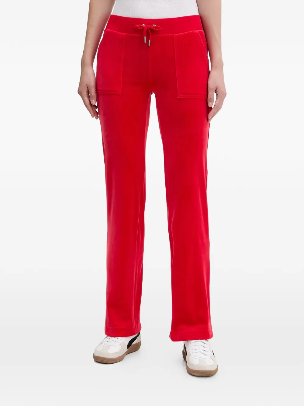 Спортивные брюки с кулиской Juicy Couture, красный
Спортивные брюки с кулиской Juicy Couture, красный