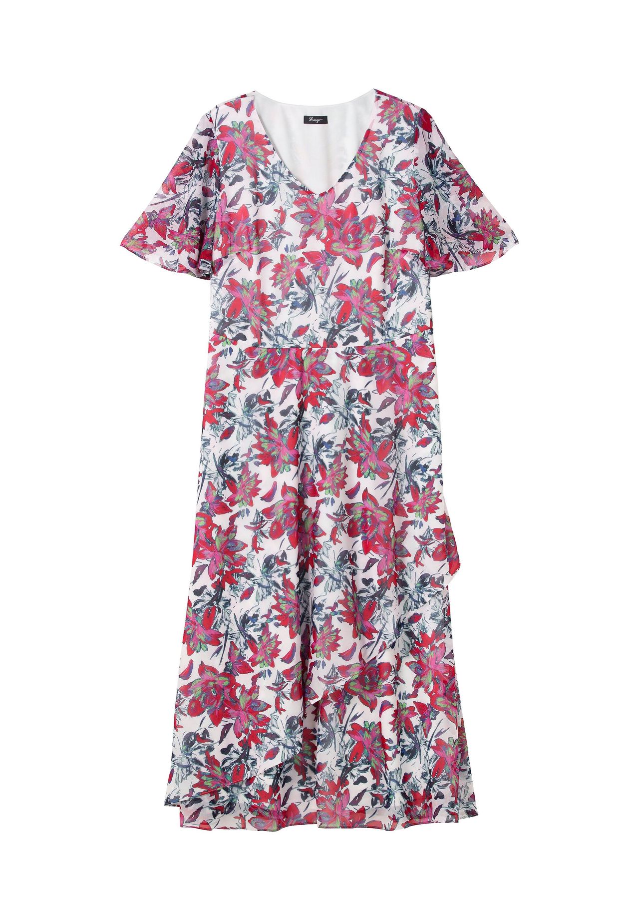 Шифоновое платье с цветочным принтом на непрозрачной подкладке Sheego, цвет Beere Gemustert
Шифоновое платье с цветочным принтом на непрозрачной подкладке Sheego, цвет Beere Gemustert