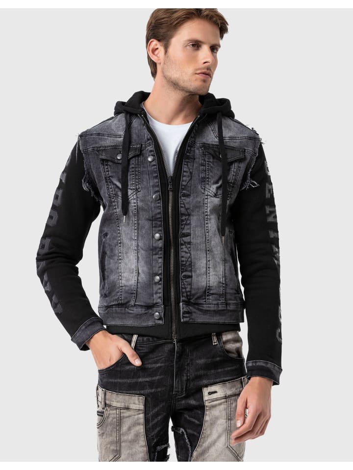 Джинсовая куртка Cipo & Baxx, черный
Джинсовая куртка Cipo & Baxx, черный