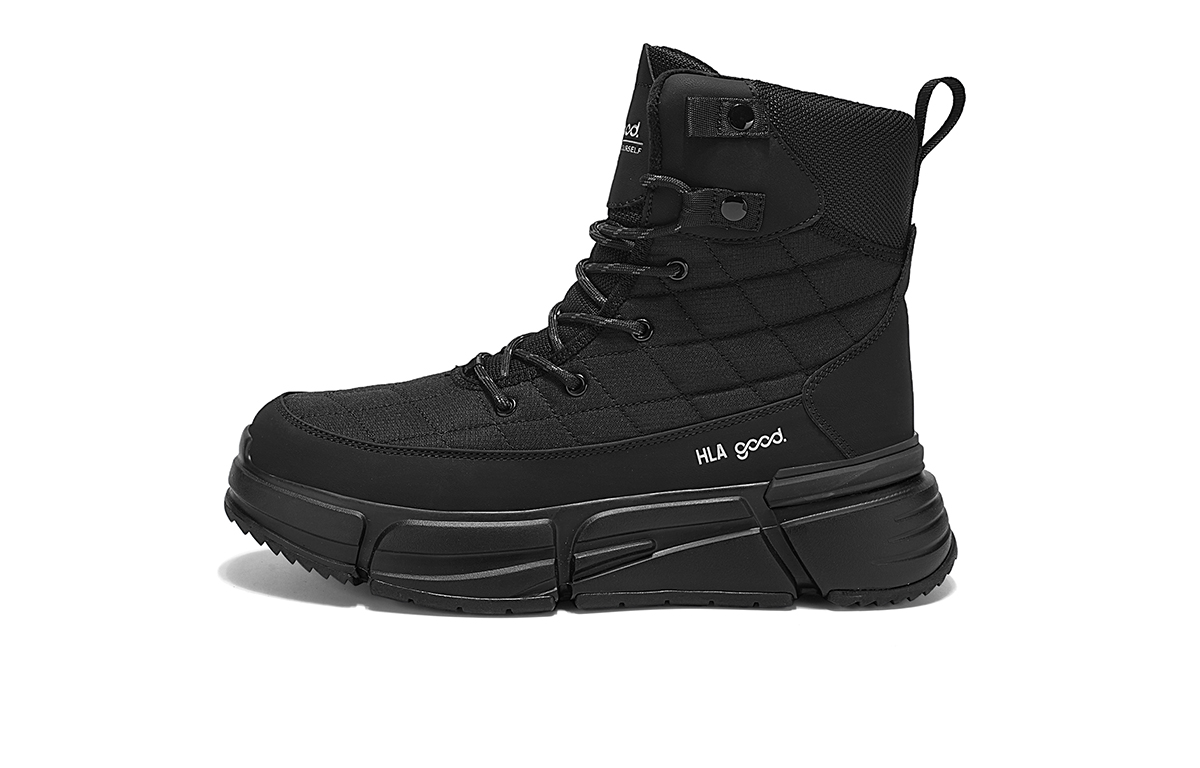 HLA Зимние ботинки мужские, черные, бежевые
HLA Зимние ботинки мужские, черные, бежевые