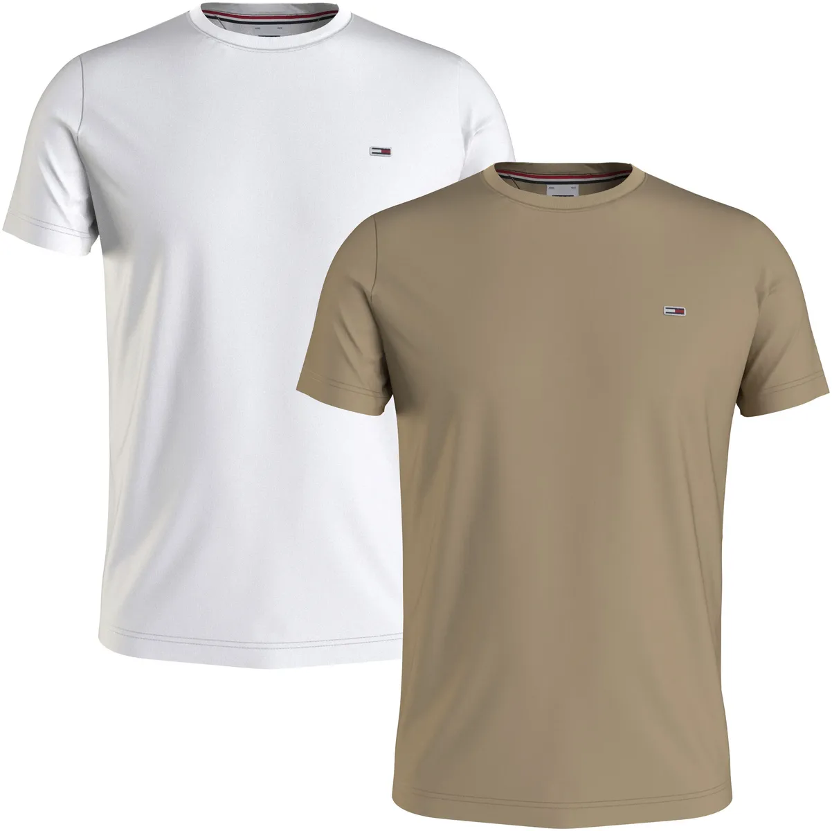 Футболка Tommy Jeans "TJM 2PACK SLIM JERSEY TEE", с круглым вырезом, цвет White / Tawny Sand
Футболка Tommy Jeans "TJM 2PACK SLIM JERSEY TEE", с круглым вырезом, цвет White / Tawny Sand