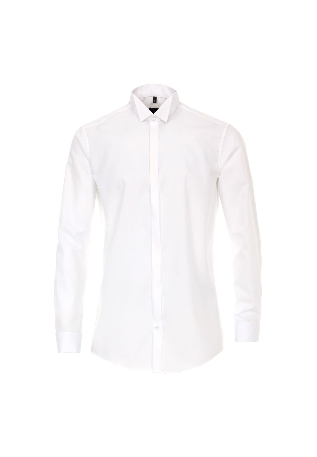 Мужская деловая рубашка однотонного современного кроя Venti
Мужская деловая рубашка однотонного современного кроя Venti