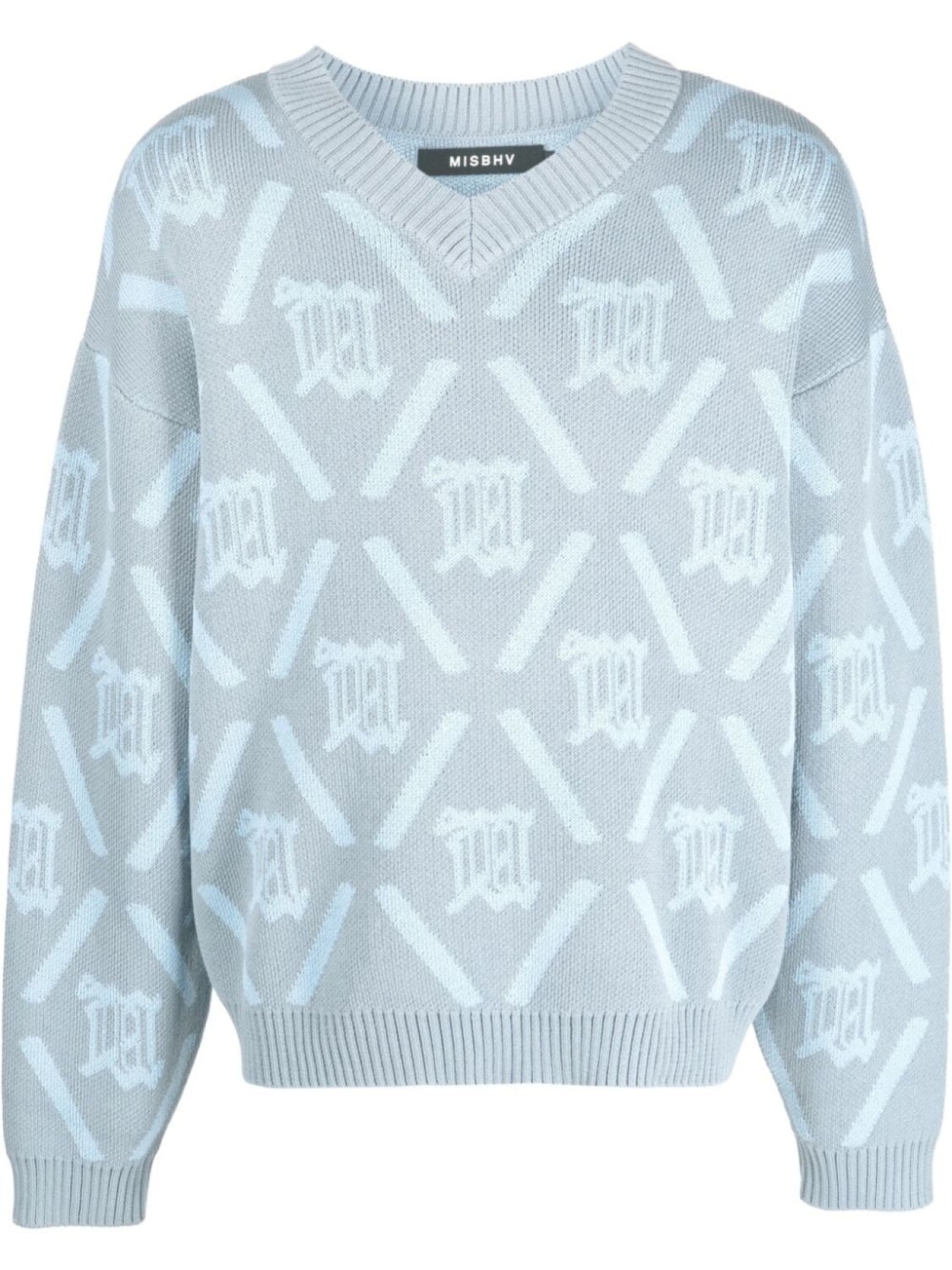 MISBHV джемпер с V-образным вырезом, синий
MISBHV джемпер с V-образным вырезом, синий