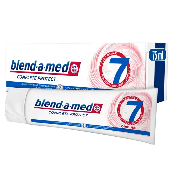 Зубная паста, 75 мл Blend-A-Med Complete protect
Зубная паста, 75 мл Blend-A-Med Complete protect