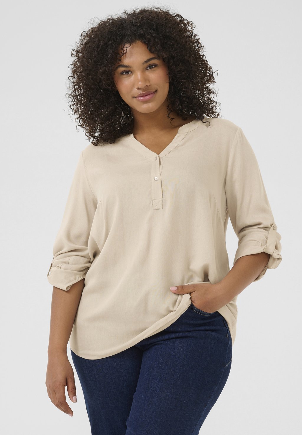 Блуза Kaffe Curve, песочный
Блуза Kaffe Curve, песочный