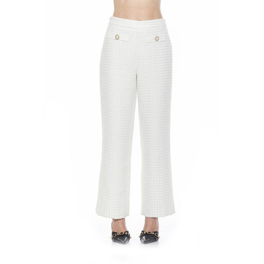 Женские твидовые брюки широкого кроя ALEXIA ADMOR Jayden, цвет Ivory
Женские твидовые брюки широкого кроя ALEXIA ADMOR Jayden, цвет Ivory