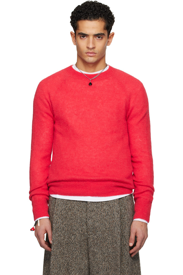 Свитер из альпаки Dries Van Noten, красный
Свитер из альпаки Dries Van Noten, красный