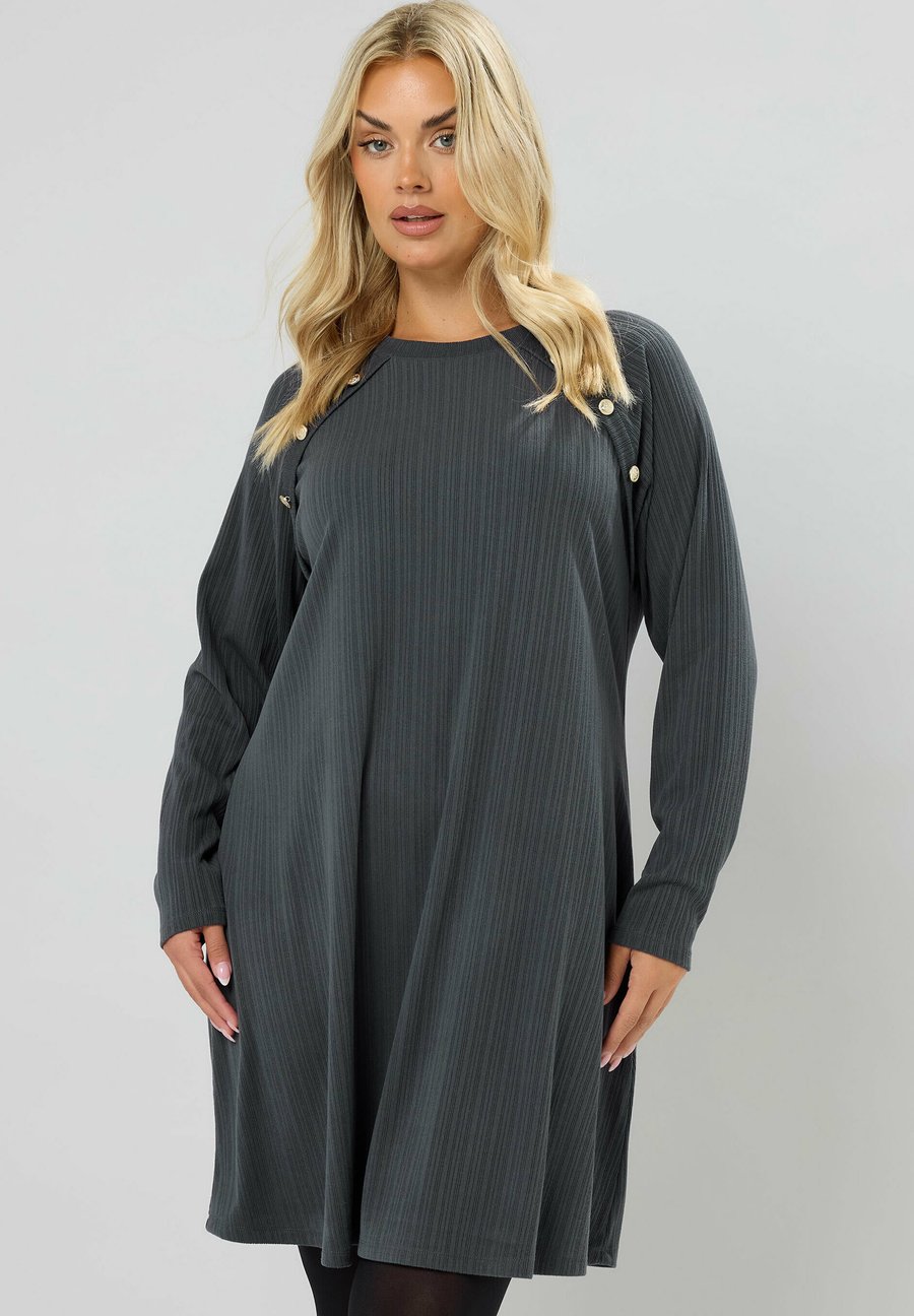 Платье Yours Clothing Jumper dress, Grey
Платье Yours Clothing Jumper dress, Grey