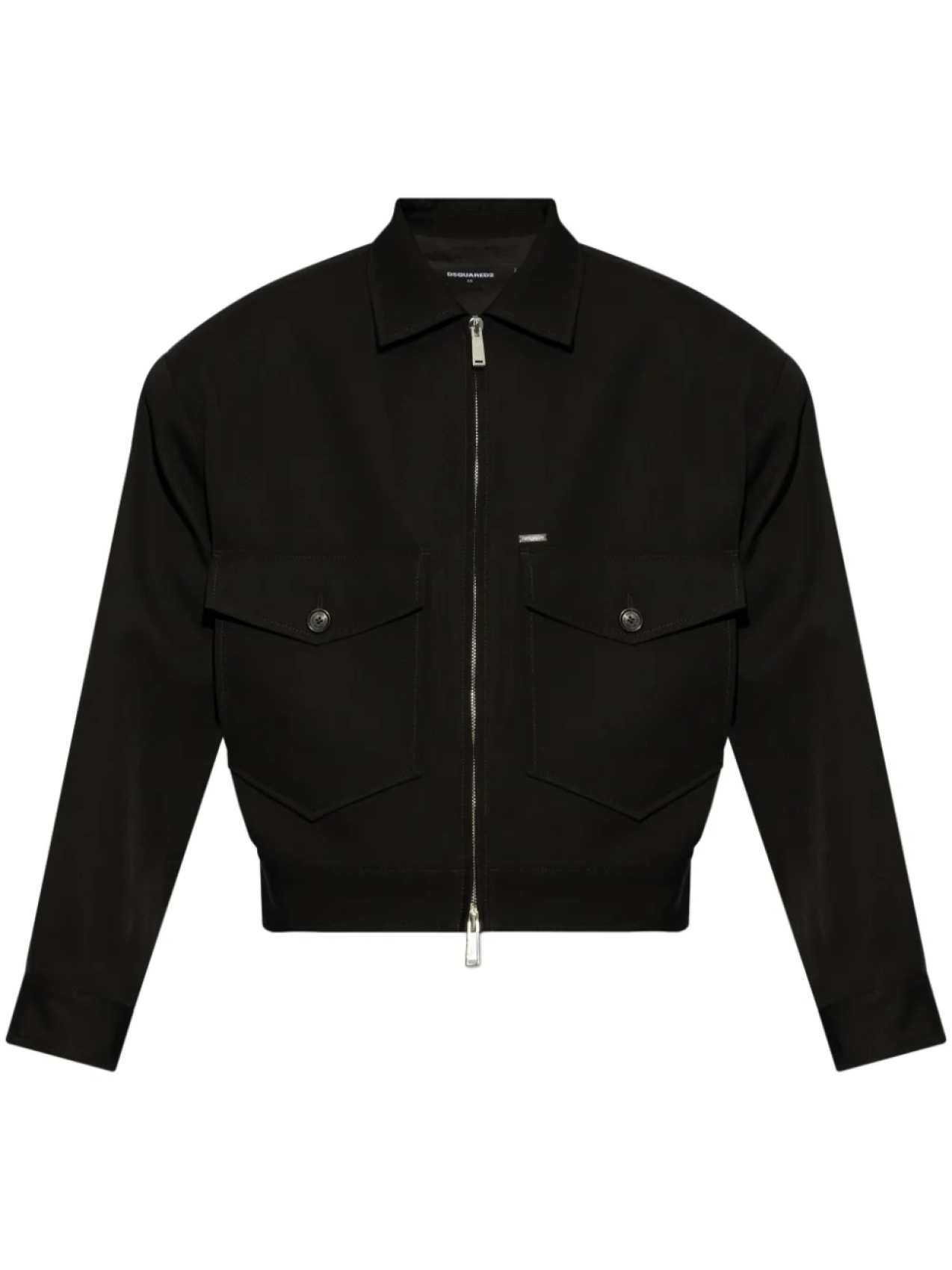 Куртка-бомбер из шерсти DSQUARED2, черный
Куртка-бомбер из шерсти DSQUARED2, черный