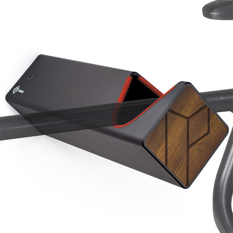 Крепление для велосипеда на стене - Дерево и алюминий - Черный - Кебони - D-RACK PARAX, черный / красный / темно-коричневый
Крепление для велосипеда на стене - Дерево и алюминий - Черный - Кебони - D-RACK PARAX, черный / красный / темно-коричневый