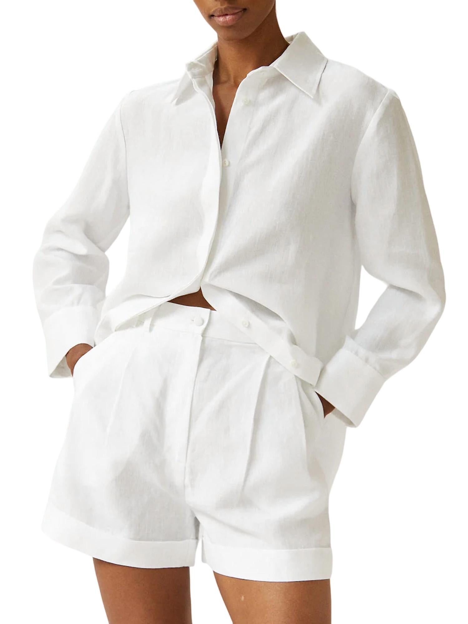 Шорты Clementina белого цвета Casa Raki
Шорты Clementina белого цвета Casa Raki