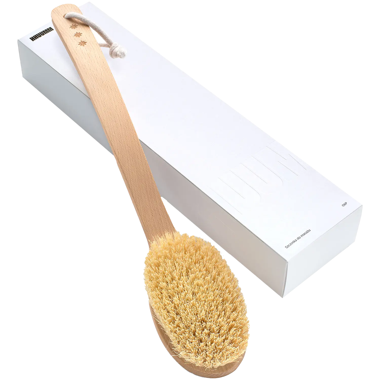 Hhuumm No. 6P Tampico щетка для сухого массажа тела, 1 шт. 
Hhuumm No. 6P Tampico щетка для сухого массажа тела, 1 шт.