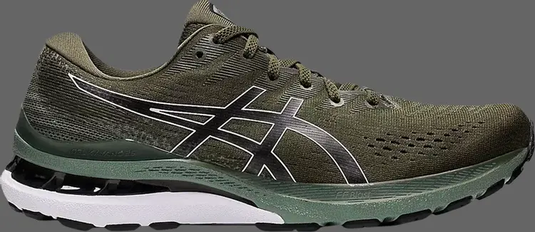 Кроссовки gel kayano 28 'olive canvas' Asics, зеленый
Кроссовки gel kayano 28 'olive canvas' Asics, зеленый