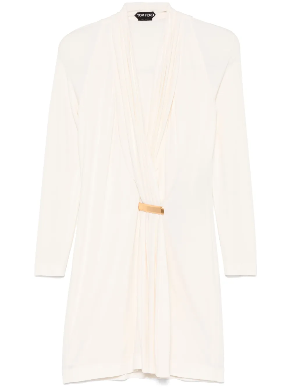 Платье мини с V-образным вырезом TOM FORD, белый
Платье мини с V-образным вырезом TOM FORD, белый
