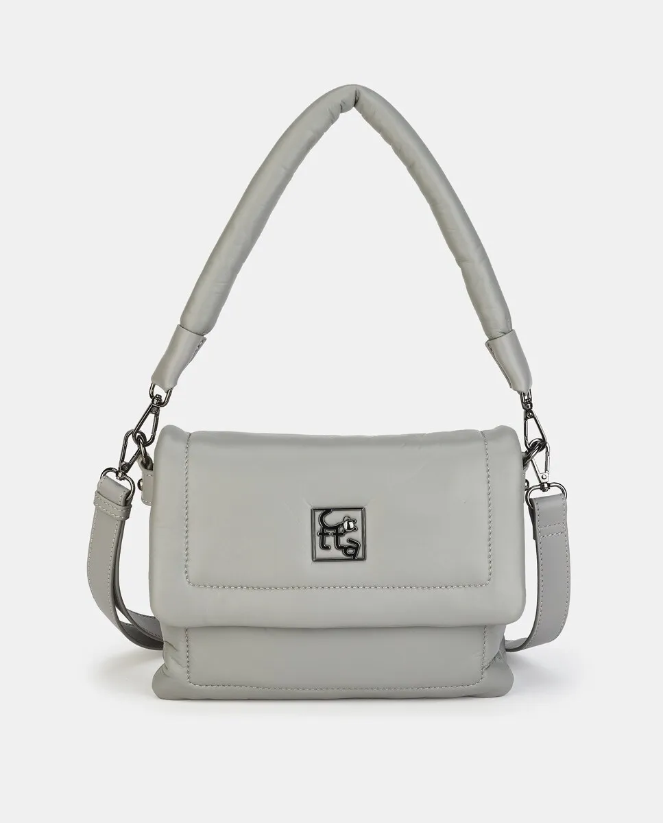 Сумка через плечо Napa с клапаном Caminatta, светло-серый 
Сумка через плечо Napa с клапаном Caminatta, светло-серый