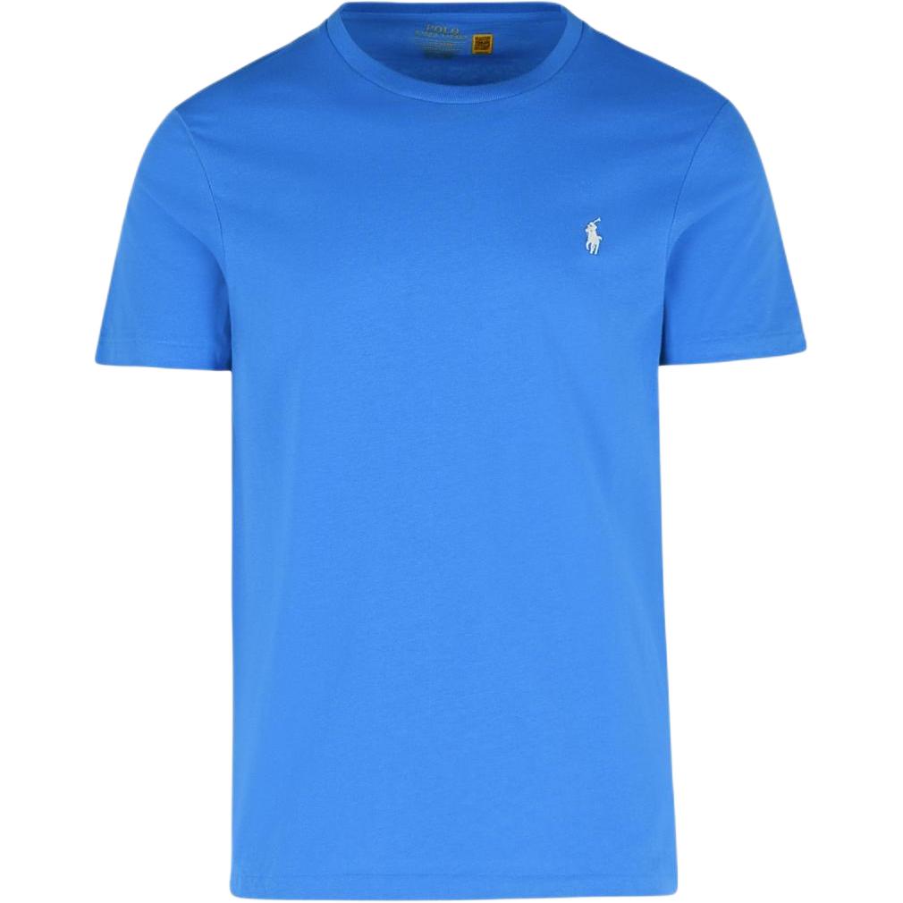 Футболка с круглым вырезом и вышитым логотипом Polo Ralph Lauren, синий
Футболка с круглым вырезом и вышитым логотипом Polo Ralph Lauren, синий