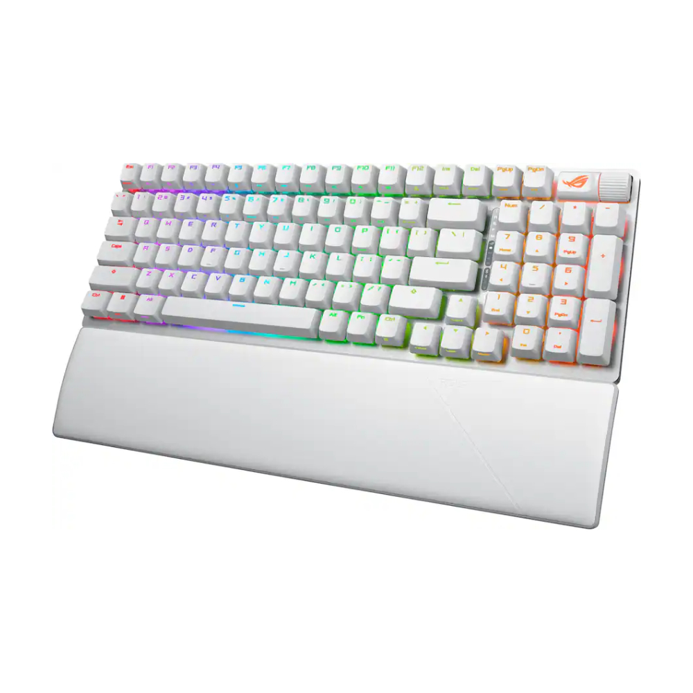 Клавиатура игровая Asus ROG Strix Scope II 96, RX Red, ABS, белый, английская раскладка
Клавиатура игровая Asus ROG Strix Scope II 96, RX Red, ABS, белый, английская раскладка