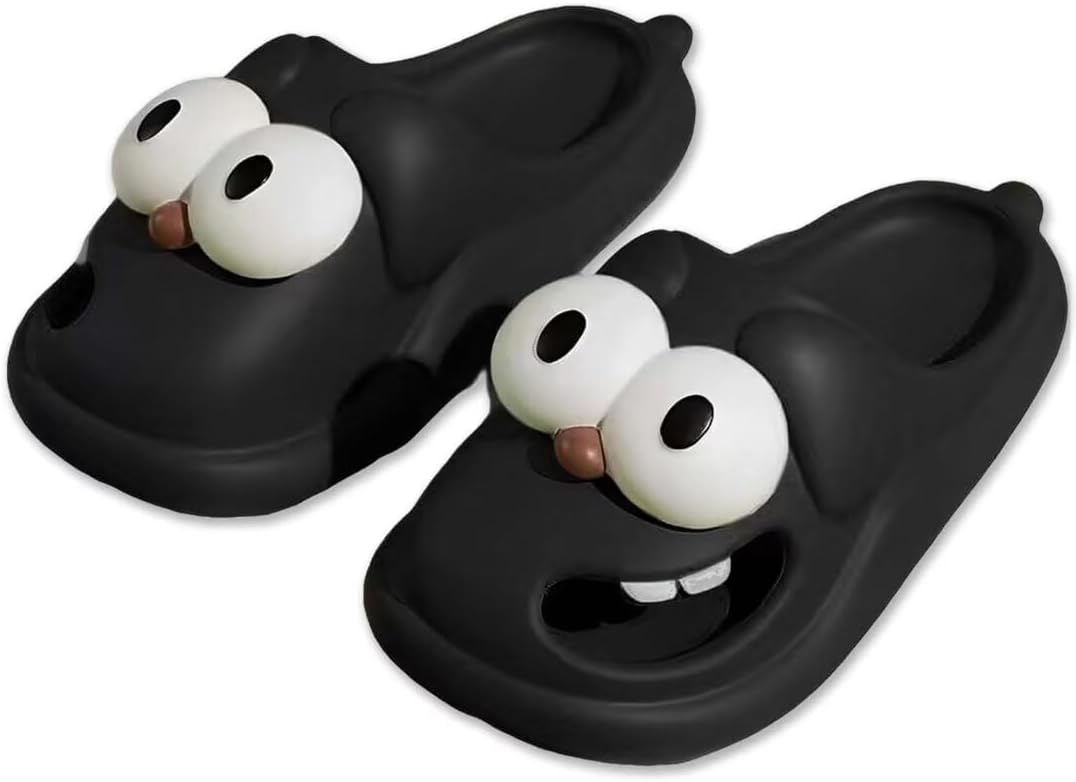 Детские тапочки OJXTRDE с поцелуем на языке, милые тапочки с большой мордочкой собаки, забавные 3D мультяшные тапочки с нескользящей толстой подошвой, EVA тапочки для дома и улицы для девочек и мальчиков, черный
Детские тапочки OJXTRDE с поцелуем на языке, милые тапочки с большой мордочкой собаки, забавные 3D мультяшные тапочки с нескользящей толстой подошвой, EVA тапочки для дома и улицы для девочек и мальчиков, черный