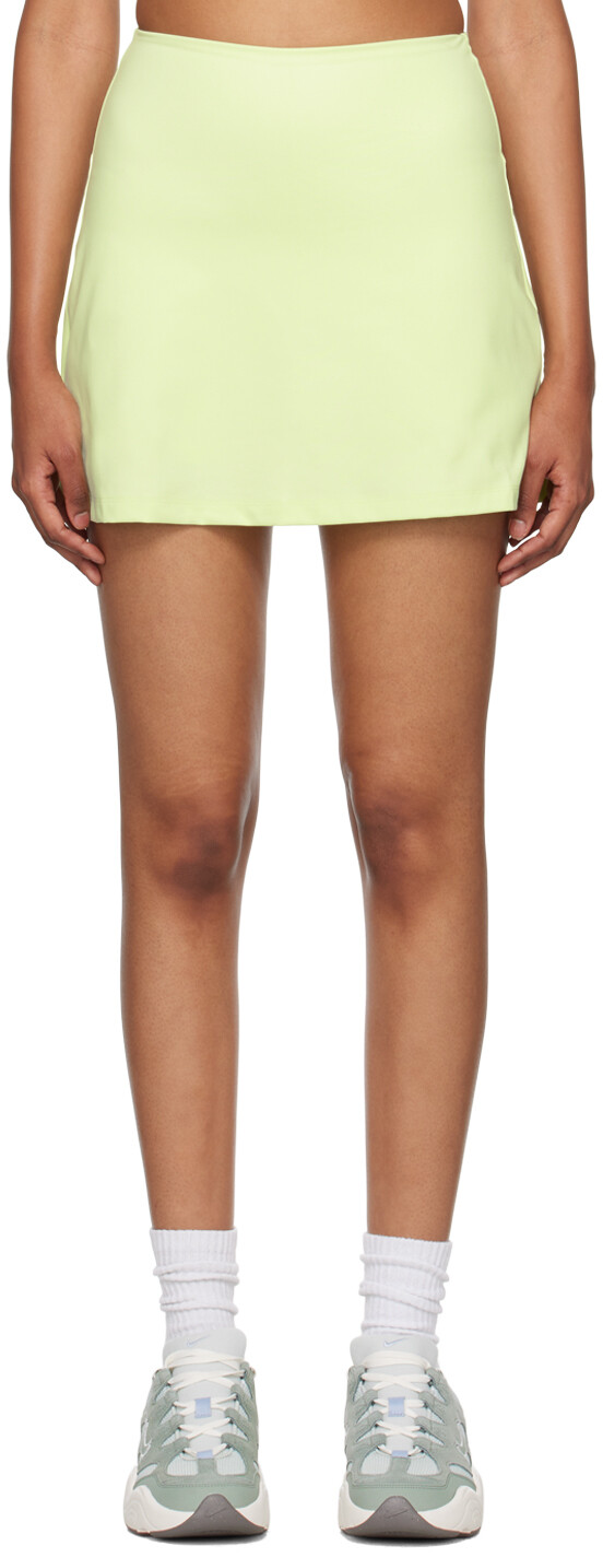 Зеленая юбка с высокой посадкой Girlfriend Collective
Зеленая юбка с высокой посадкой Girlfriend Collective